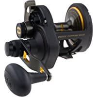 Penn Fathom 25N - Carrete para Mano Izquierda (2 velocidades)- Color Bronce y Negro
